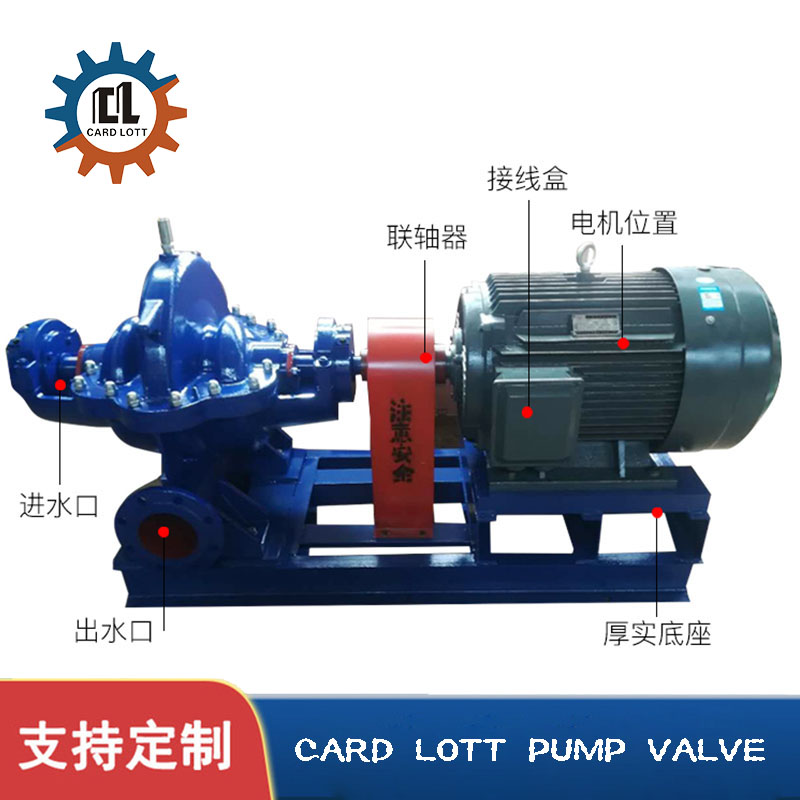 进口双吸泵 卧式单级中开式双吸清水离心泵